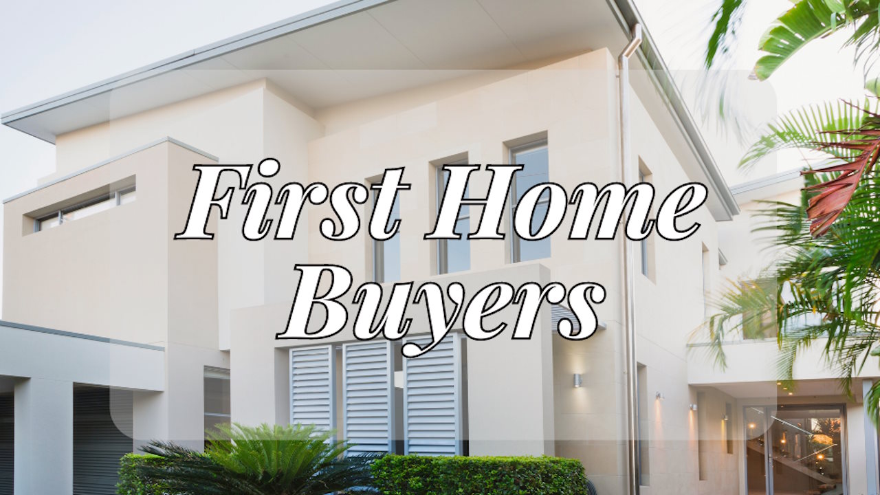 First Home Super Saver Scheme - Home with the words "First Home Buyers" written over it.