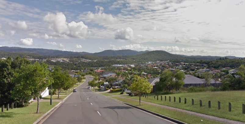 Image looking over Pacific Pines, Queensland, Australia.